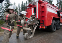 В мотострелковом соединении Восточного военного округа (ВВО) в Забайкальском крае прошла тренировка пожарных расчетов