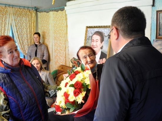 Освободительнице Калуги исполнилось 100 лет