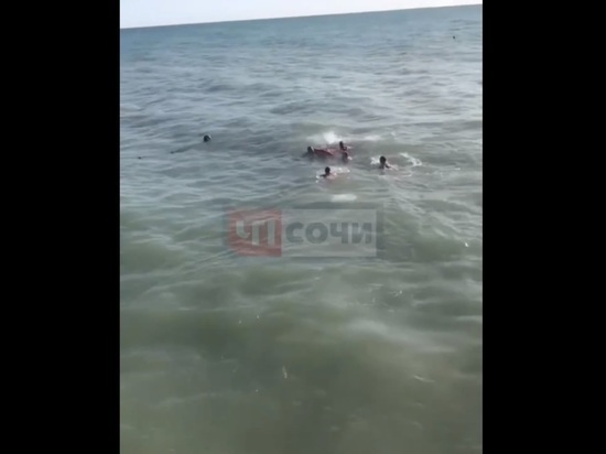 В Сочи турист утонул на глазах у всего пляжа