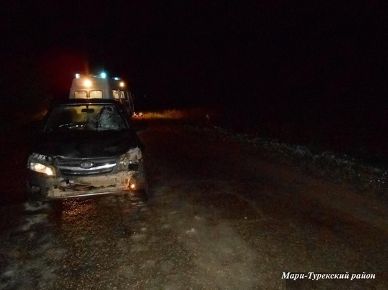 После столкновения авто и мотоблока в Марий Эл умер пассажир