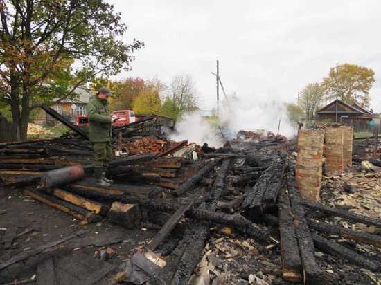 Пожар в Омутнинском районе унёс жизнь двух человек