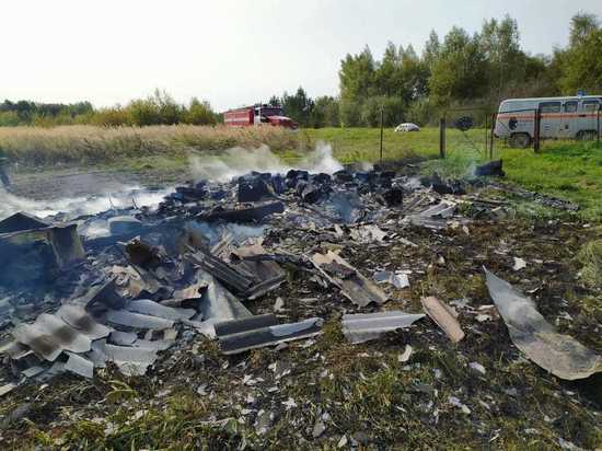 На пожаре в Ясногорском районе погиб мужчина