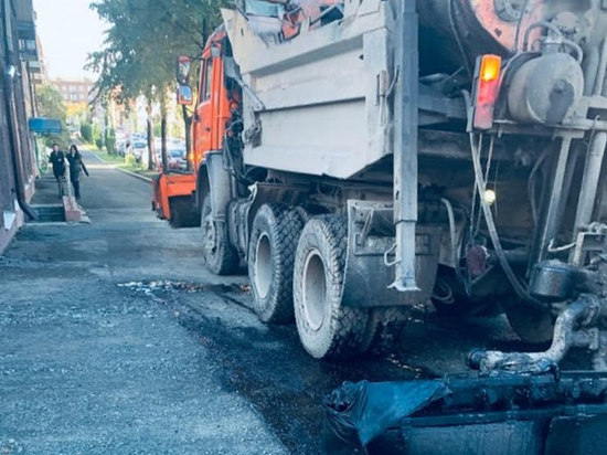 В администрации Петрозаводска рассказали где сейчас ремонтируют тротуары