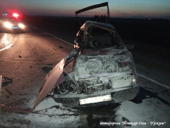 При столкновении автомобилей в Йошкар-Оле пострадал водитель