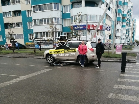 В Барнауле произошло два ДТП с детьми