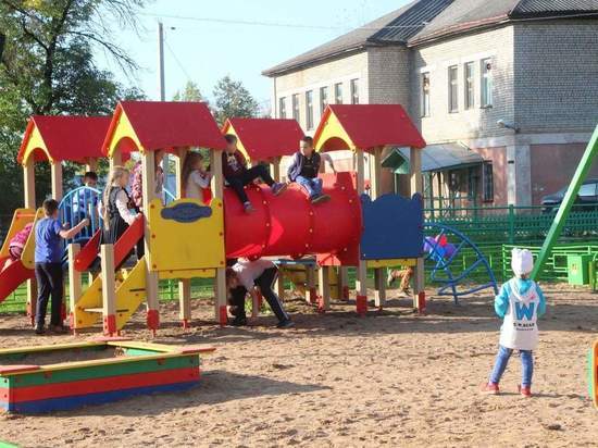 В Тверской область благоустроили территорию для взрослых и детей