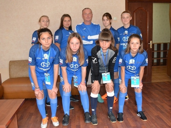 Юные калужские футболистки стали чемпионами всероссийского соревнования