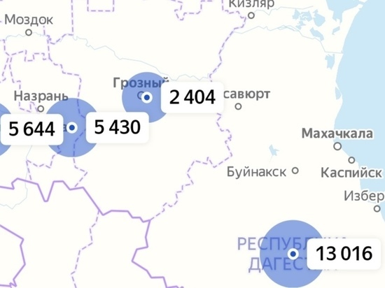 Число инфицированных COVID-19 в СКФО приближается к 56 тысячам