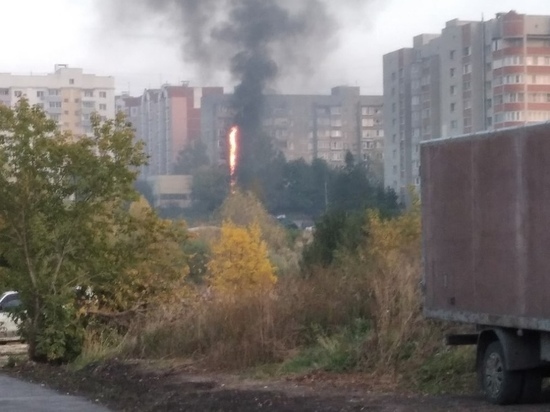 Соцсети: в Рязани загорелась котельная в Дашково-Песочне