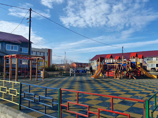 В Уренгое после реконструкции открыли 2 площадки для игр и занятий спортом