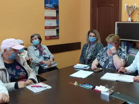 Пенсионерам Серпухова рассказали о проекте Губернатора и социальной поддержке