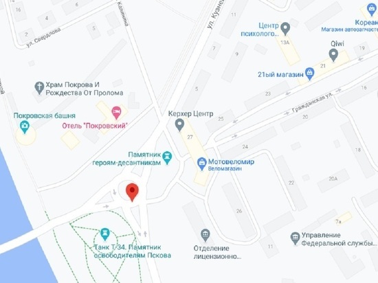 Улицу Кузнецкую и площадь Героев-десантников отремонтируют в Пскове
