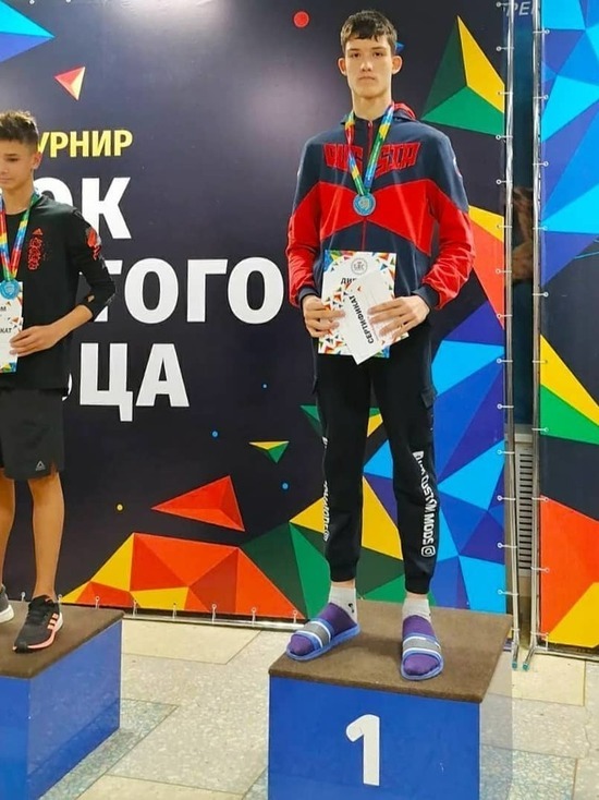 Молодой пловец из Серпухова выиграл на областных соревнованиях