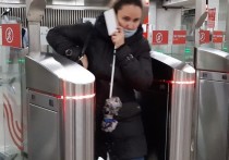 ТАСС сообщает, что во вторник полиция провела рейд на станции "Охотный ряд" московского метрополитена, проверяя использование пассажирами масок и перчаток