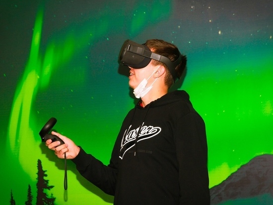 В красноярском музее появились VR-очки — можно посмотреть на северное сияние