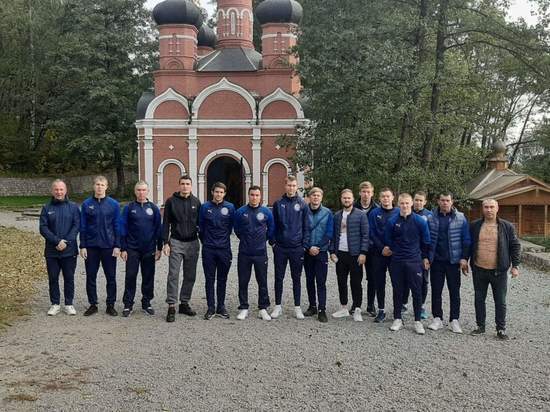 ФК «Рязань» посетил Иоанно-Богословский мужской монастырь