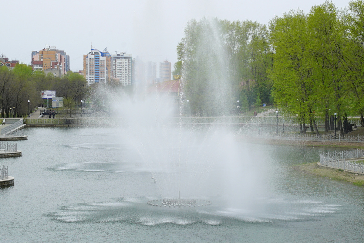 Поющие фонтаны хабаровск фото