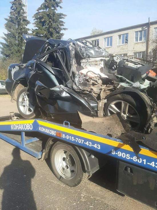 Опубликовано фото &#34;Мазды&#34;, водитель которой погиб в аварии в Тверской области