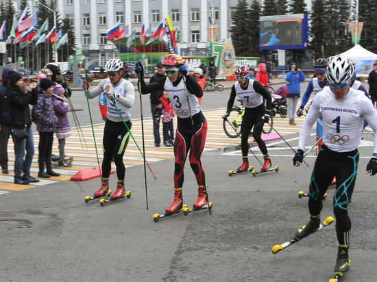 Кузбассовцы стали призерами первенства России по лыжероллерам