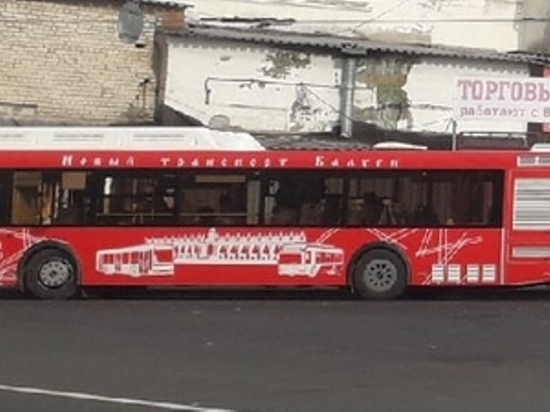 В Калуге расстреляли новый автобус с пассажирами