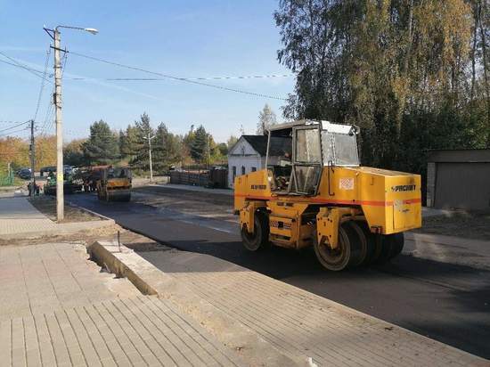 В Тверской области продолжают ремонтировать дороги
