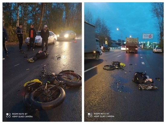 «Тремя осями по ноге»: в Новосибирске велосипедист попал под КамАЗ