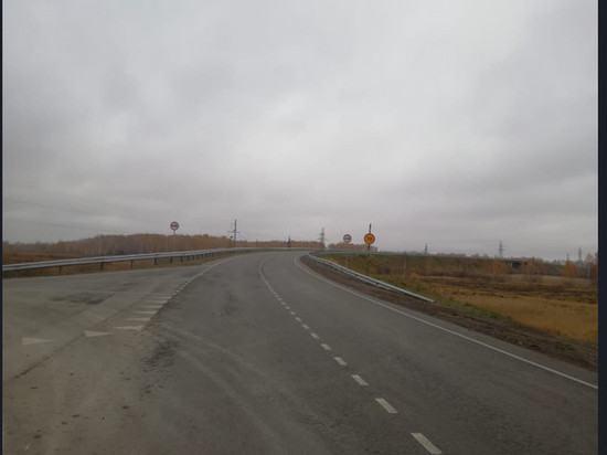 В Новосибирской области дорожные строители сдали крупнейший объект БКД