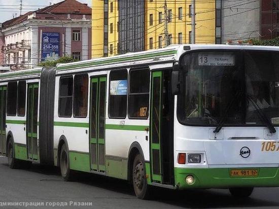 В Рязани из-за ремонта моста изменится схема движения автобуса №13