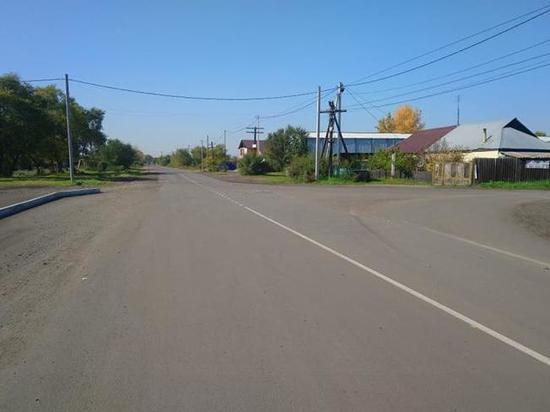 В селе Зеленое отремонтировали улицу Мичурина