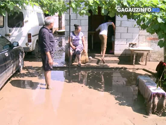 Правительство выделило средства для помощи пострадавшим от наводнения в Гагаузии