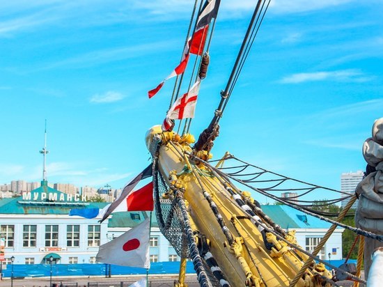 В середине октября состоится торжественная церемония встречи барка «Седов» в порту Мурманска