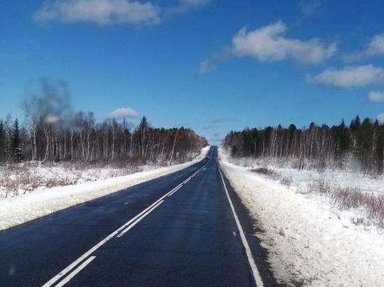 На участках федеральной дороги «Байкал» в Бурятии выпало до 30 сантиметров снега