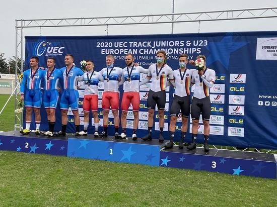 Впервые в истории тульские велосипедисты победили в Первенстве Европы