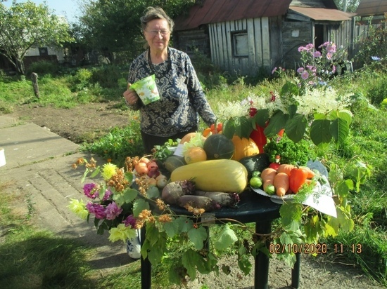 Ветераны из Тверской области показали урожай 2020 года