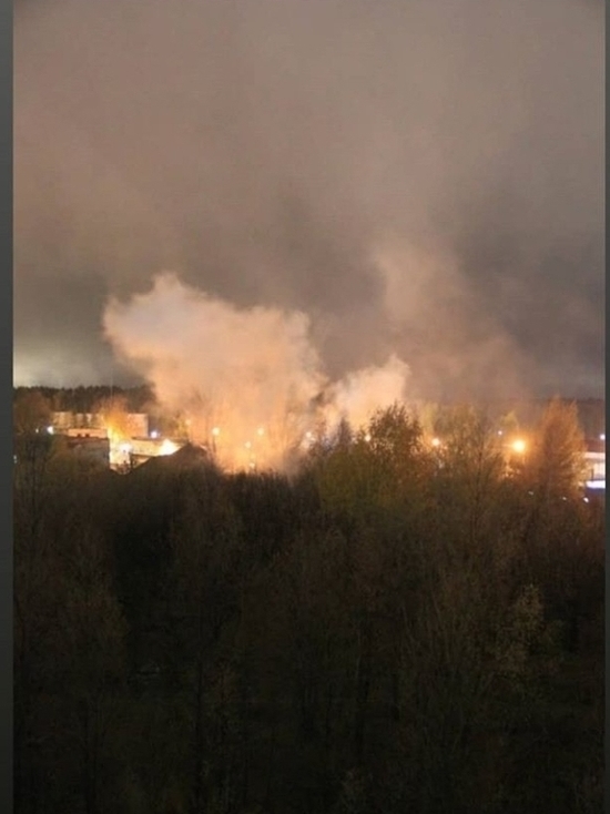 Новосибирский Академгородок окутал смог горящего мазута