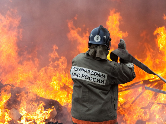 В Тверской области дотла сгорел жилой дом