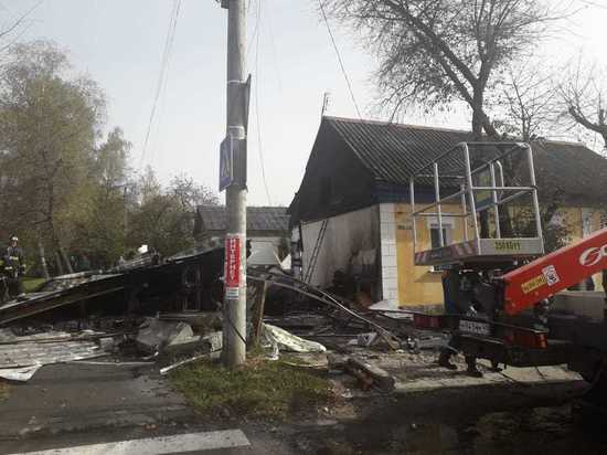 МЧС назвало причину взрыва гаража в Калуге