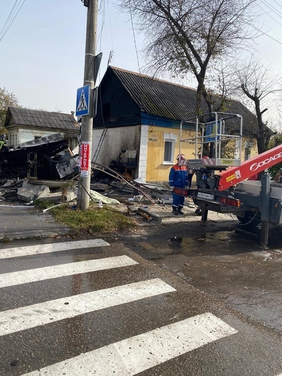В Калуге в результате взрыва гаража погиб 47-летний мужчина