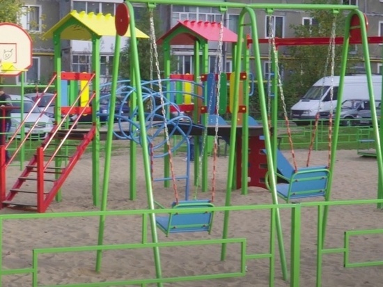 В Тверской области установили новые детские площадки