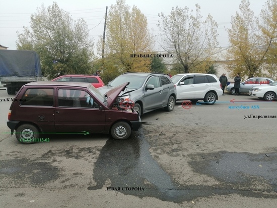 В Хакасии ДТП с пострадавшими спровоцировала пьяная водительница