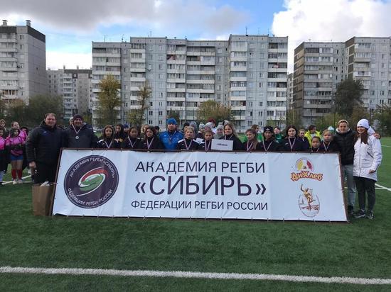 Регбистки из Хакасии завоевали серебро на сибирских соревнованиях