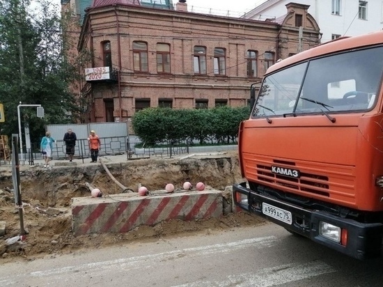 Амурскую в Чите перекроют для ремонта асфальта