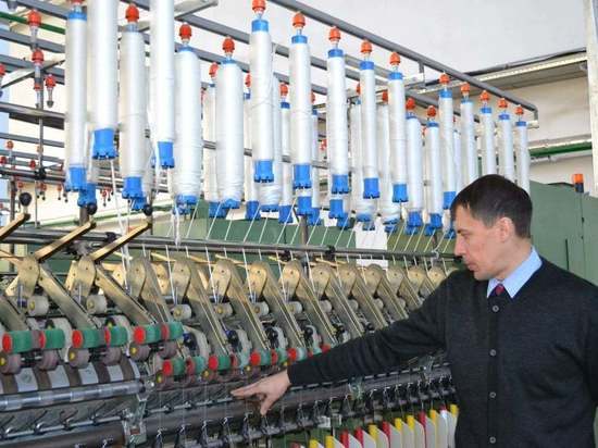 На Байкальском текстильном комбинате в Бурятии запускают новое оборудование
