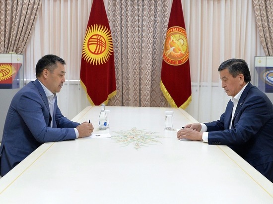 Президент Сооронбай Жээнбеков встретился с Садыром Жапаровым