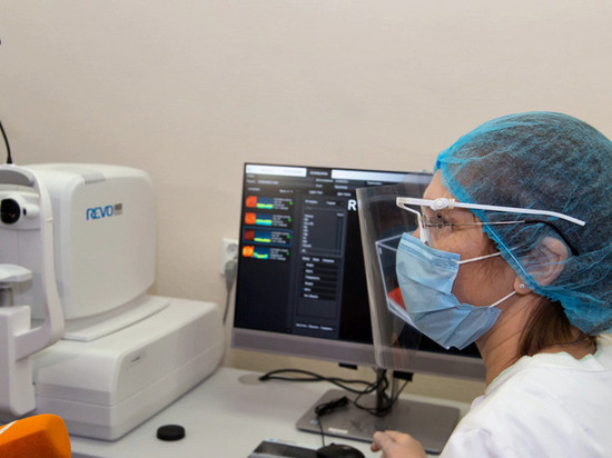 В детской поликлинике Ноябрьска появился томограф для высокоточной диагностики болезней глаз