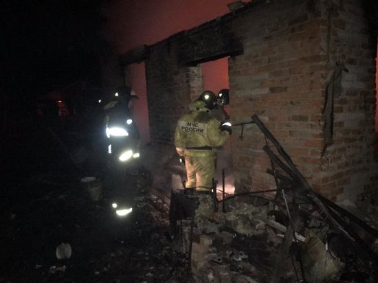 Мужчина погиб на пожаре в садоводстве Усольского района