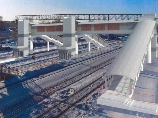На о.п. ВИЗ в Екатеринбурге построят крытый пешеходный мост