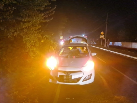 В Северском районе Кубани сбили пешехода вне «зебры»