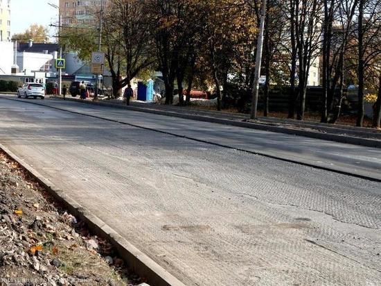 Сорокина оценила ремонт дороги на Народном бульваре в Рязани