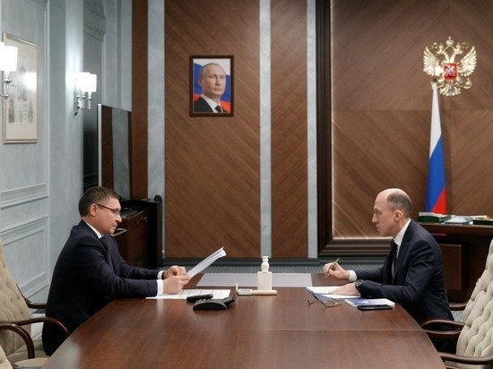 Глава Республики Алтай Олег Хорохордин в федеральном Минстрое обсудил вопросы спасения Телецкого озера